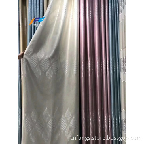 Luxus Fenstervorhänge Home Textile Jacquard Vorhang Stoff